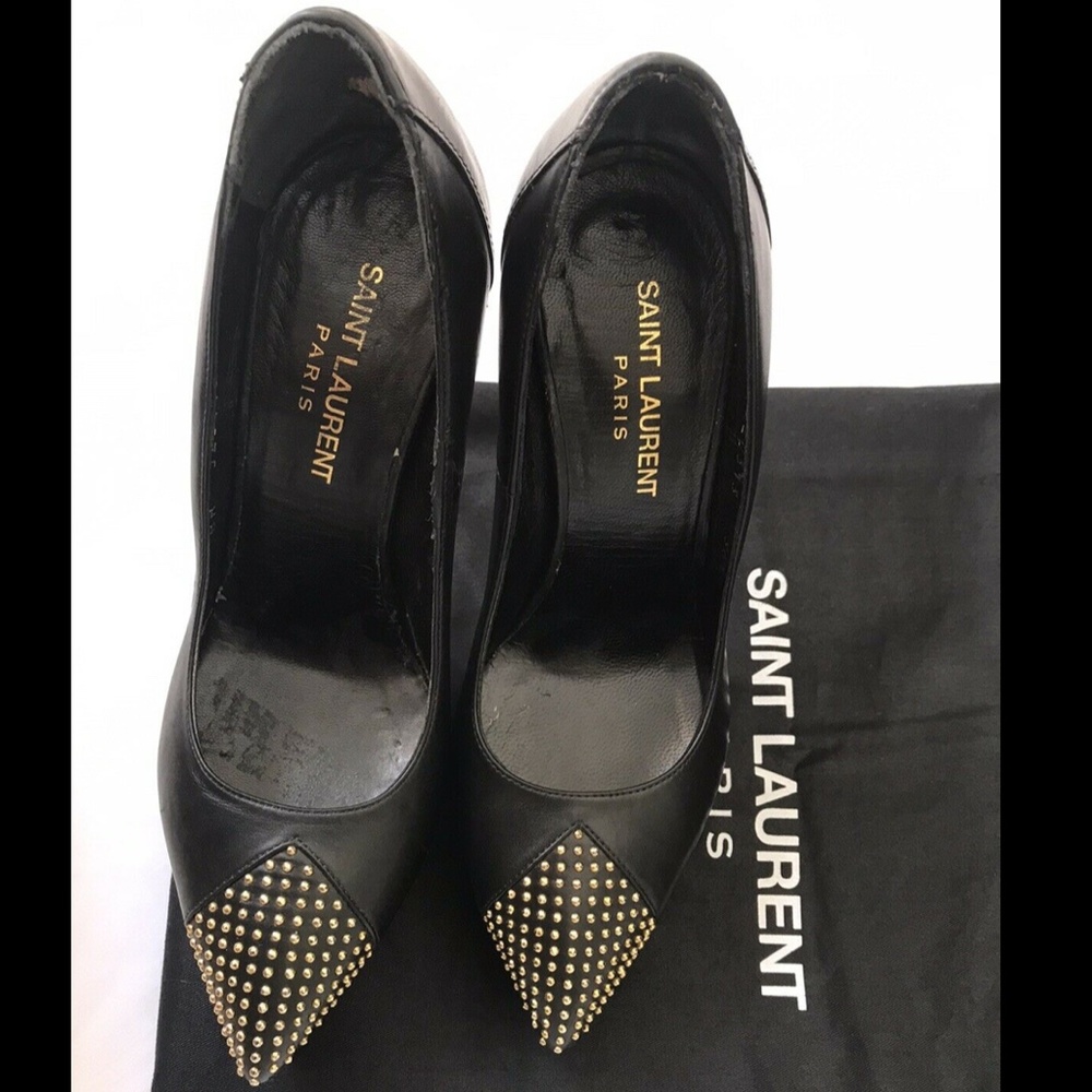 Yves Saint Laurent Women's Shoes Pump Heels 36.5 - Picture 7 of 14